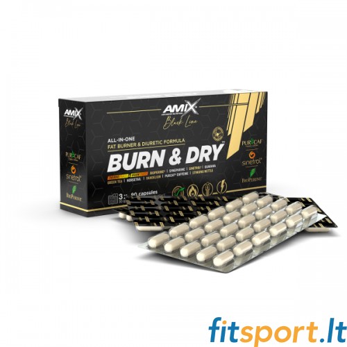 Amix Black Line Burn & Dry Blister 90 kapslit. 